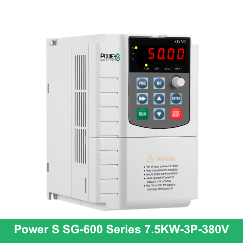 Biến tần bơm 7.5KW POWERS SG-600 3PHA/380V