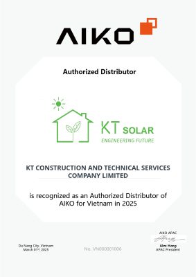 Giới thiệu AIKO là đối tác của KT Solar